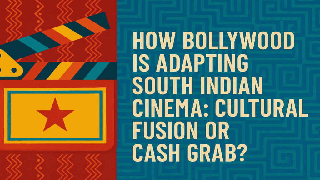 How Bollywood is Adapting South Indian Cinema Cultural Fusion or Cash Grab